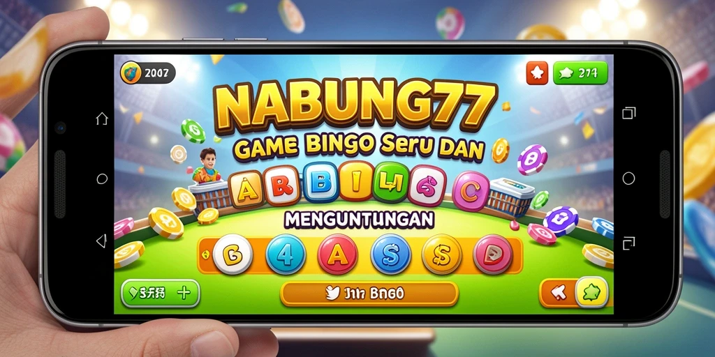 Tampilan gameplay NABUNG77 yang seru dan interaktif.