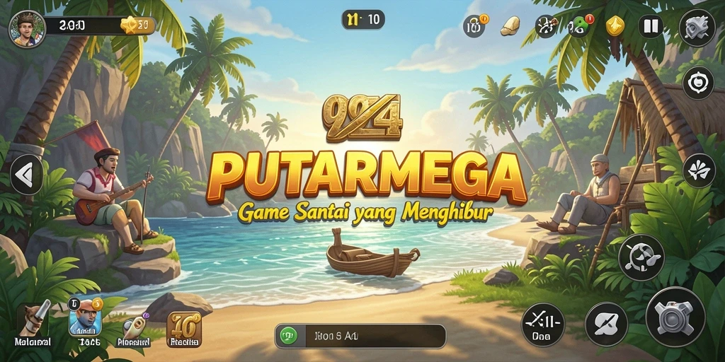 Gameplay PUTARMEGA yang seru dan menyenangkan.