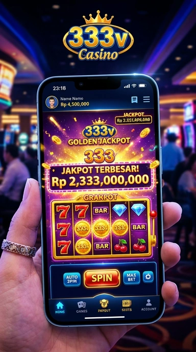 Proses pengunduhan APK di 333v yang sederhana.